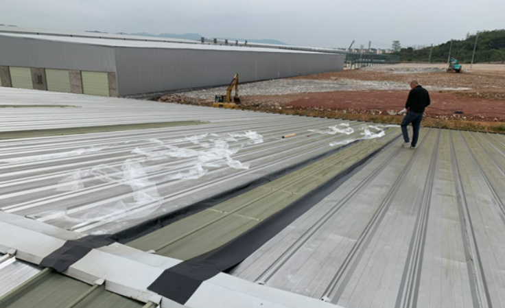 望牛墩镇厂房屋面防水维修案例